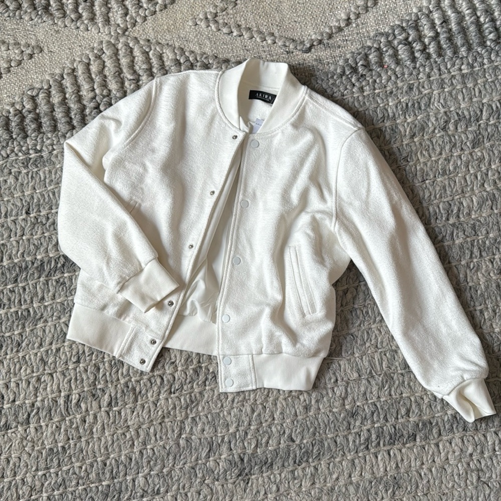 Akira off-white bomber jacket
